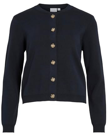 Vila Viostria O-Neck L/S Cardigan - Noos