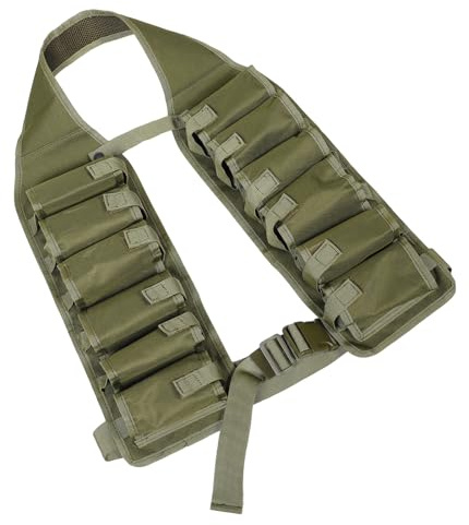 MAGICLULU Cinturón de Cerveza Ajustable Verde, Riñonera Portabebidas para Exteriores, Bolsa de Almacenamiento para Camping, Senderismo y Picnics, Chaleco Porta Cerveza Cómodo y Duradero
