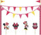 Café Minnie Mouse Cupcake-Ständer