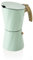 Brandani 54901 Tower Vintage 4 Tazze Caffettiera Tiffany Avorio Multicolore