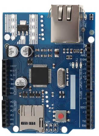 Bewinner W5100 Ethernet Shield Tablero de Expansión para La Placa Base para Mega 1280, para Mega 2560