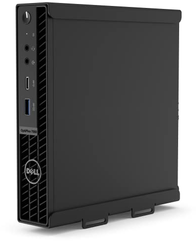 HumanCentric Mount Compatible with Dell OptiPlex Micro Form Factor Case, VESA, Under Desk and Wall Mount Fits MFF 3040, 3046, 3050, 3060, 3070, 3080, 5050, 5060, 5070, 7040, 7050, 7060, 7070, More