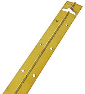 Mobila R00310 Cerniera a metraggio, 1200 x 20 mm, ottonato, Ottone