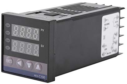Nikou LED Termostato - 0-1300 AC Alarma de Temperatura 110V REX-C100 Kits de Controlador PID Digital 240v Termostato Digital