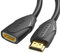 Vention Câble Rallonge HDMI 4K 60Hz HDMI 2.0 Câble Extension HDMI Mâle vers Femelle Prise en Charge 3D HDR, Compatible avec TV, Roku, Blu Ray, PS5/PS4, Xbox (3m)