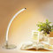 LED Tischlampe Wohnzimmer 6W, Nachttischlampe Kinderzimmer 3000K Warmweiß, Minimalistische Nickel Leselampe, 1.5M Kabel, Moderne Schreibtischlampe Deko perfekt für Schlafzimmer Büro Geschenk