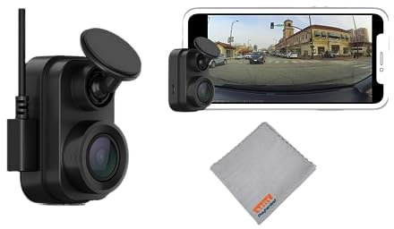 Garmin Dash Cam Mini 2 with Playhardest Cleaning Cloth