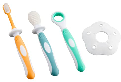 BabyNova Zahn-Putz-Lernset - Baby Zahnpflege Set 4-teilig
