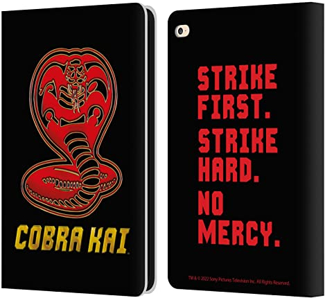 Head Case Designs Offizielle Cobra Kai Goldenes Logo Staffel 5 Schlüsselkunst Leder-Wallet-Hülle Kompatibel mit Apple iPad Air 2 (2014)