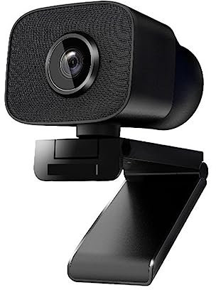 Webcam, Autofocus HDR 2K Webcam 100° grandangolare di tipo C con doppio microfono con cancellazione del rumore for riunioni/live streaming/registrazione