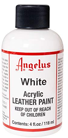 Angelus Acryl Lederfarbe Weiß 118ml