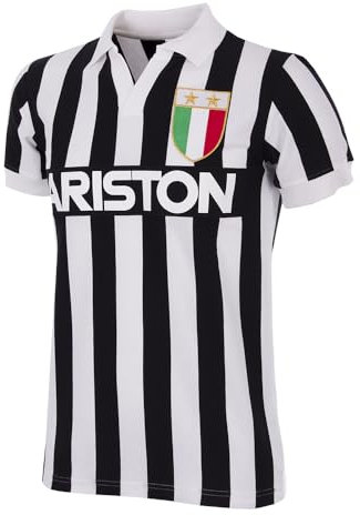 COPA Juventus FC 1984-85 Maillot de Football rétro pour Homme