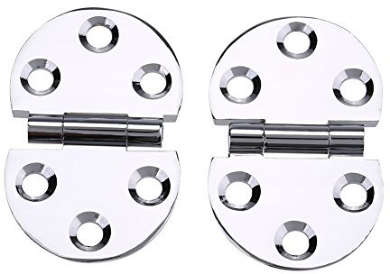 Nähmaschinenscharnier, 2PCS 180-Grad-Kupferscharniere zum Klappen von Tischnähmaschinentischen