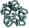 Greenhouse Twist Clips Plastic Greenhouse Fixing Clips,Flower Hanging Hook Basket Hanger Greenhouse Fixing Tool for Aluminium Greenhouse Insulation Netting Shading