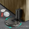 HOOFUS Mechanical Floor Door Stopper,Adjustable Height Door Holder, for Within 3/4 Inch High Door Gaps,No Magnetic Door Stop,Indoor Windproof Door Stop,Nail Free or Screws(Dark Gray, 1pcs)