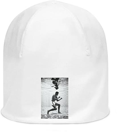 Underwater Boxing Training Unisex Mütze aus dünner Baumwolle dehnbar weiß Weiß
