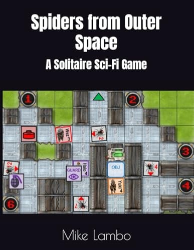 Spiders from Outer Space: A Solitaire Sci-Fi Game (Mike Lambo Games)