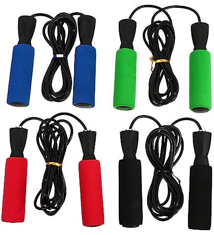 Happyyami 8 Stk Springseil schlagschnur Schulbedarf Springen für Anfänger einstellbarer Sprung spielen Fitness-Sprungkabel tragbare Fitnessgeräte gewidmet Gewichtsverlust Seil Student Gummi
