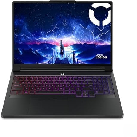 Lenovo Laptop Legion Pro 7i Gaming AI | Pantalla OLED WQXGA 240Hz de 16 | Intel Core Ultra 9 | 64GB RAM | 1TB SSD | NVIDIA GeForce RTX 5080 | Windows 11 | QWERTZ | AI Chip LA3 | 3 meses GamePass