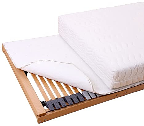 MEDICLINE Matratzenunterlage 120 x 200 cm - Schoner & Unterleger für Lattenrost, Matratze & Topper - NEU Sehr atmungsaktive Lattenrostauflage aus Filz