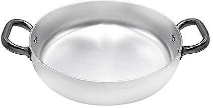 Agnelli Aluminiumpfanne mit Edelstahlgriffen 18 cm