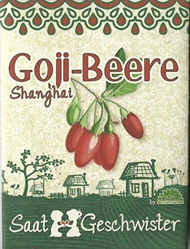 Die Stadtgärtner Goji-Beere-Saatgut | Vitaminbombe aus Fernost | Samen mit hoher Keimrate