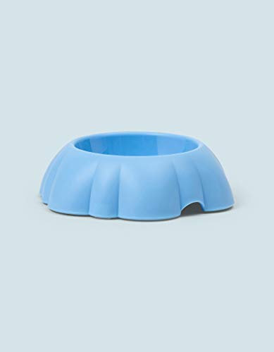 United Pets VS0102AZ Hundenapf - Daisy, 25 x 6.5 cm, hellblau