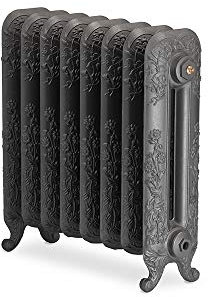 Cast Iron Radiators The Albion 2 Column 8 Section 590mm (H) x 607mm (W) Traditional Victorian
