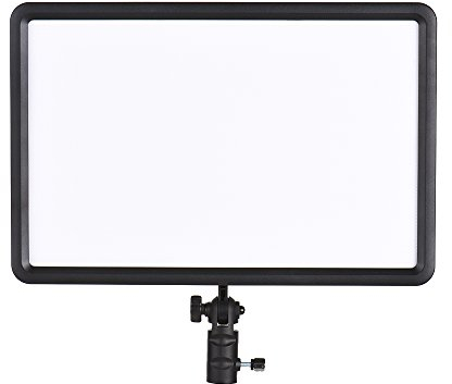 Godox LEDP260C Ultradünne 30-W-dimmbare LED-Videolicht-Kontrollleuchte 3200K-5600K Zweifarbige Temperatur kompatibel für Kanonen Nikon Sony Digital DSLR Camera Studio Photography