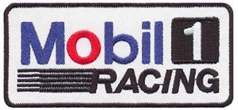 MOBIL 1 Racing Team Motorsport Öl Formel 1 F1 Racing Race Jacke T-Shirt Polo Patch zum Aufbügeln aufgestickter Applikationen Andenkenzubehör