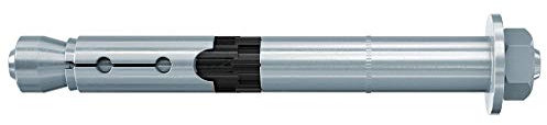 Upat Hülsenanker UHS 12/25 B, Stahl, verzinkt, Außengewinde, 50 Stück, Der vielseitige Schwerlastanker für Höchstleistungen mit dezenter Optik.
