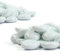 Steingrau 1kg Glasnuggets Korngrößen 17-20mm Opak Weiß
