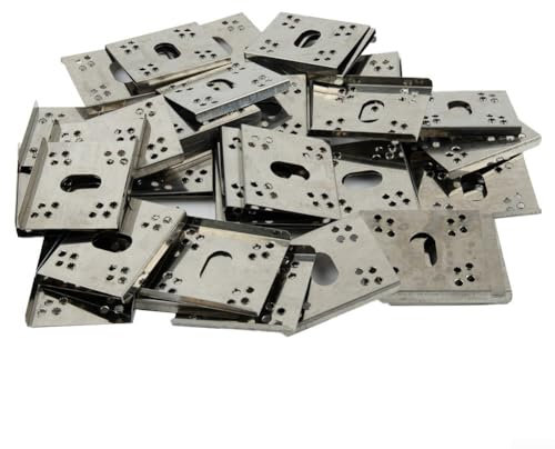 Unterlegscheiben-Clips aus Edelstahl, unerlässlich für Photovoltaik-Systeme, Erdung, 50 Stück