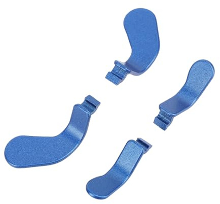 Denash Edelstahl -drahtlose Controller -Paddel D Pads Reparaturkit für Series 2, Anpassbare Erfahrung für Spieler (BLUE)