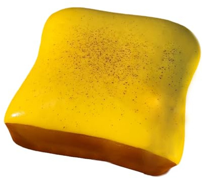 Tyinerc Sensorisches Spielzeug zum Drücken, realistisches Anti-Stress-Gadget, lustiges Spielzeug in Form eines Toasts, für Mädchen, Erwachsene, Reisen, Klassenzimmer, Zuhause, Reisen