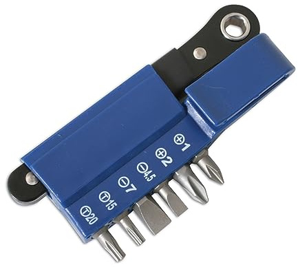 Laser 2562 Mini Ratchet Bit Set 7pc