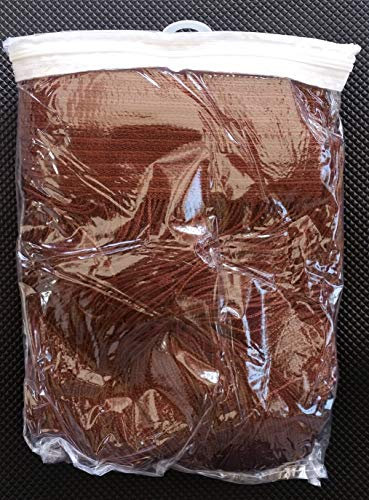 Fadenvorhang, braun, 150 x 300 cm, für den Innen- und Außenbereich, für Fenster und Fenster