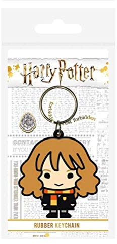 Pyramid Rubber Keychains - Harry Potter (Hermione Granger Chibi), mehrfarbig, 4.5 x 6 cm, RK38832C