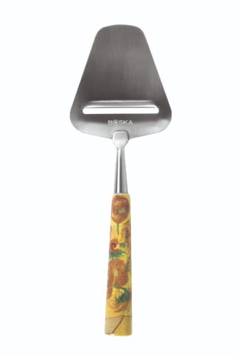 Boska Trancheuse à fromage Van Gogh Tournesol Râpe à fromage Céramique Acier inoxydable 22cm