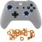 eXtremeRate LED Taste für Xbox One Controller, Bleuchtung Knöpfe Buttons D-pad Thumbsticks ABXY Button Menü-/Ansicht-Tasten LED Licht Kit für Xbox One Standard/S/X Controller[DTF]-Symbols Leuchttasten