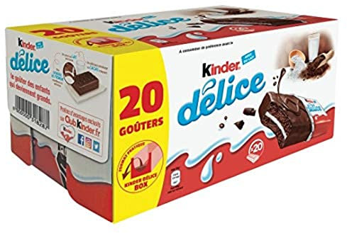 Kinder Delice Gâteaux Cacao Fourré au Lait 0.78 kg