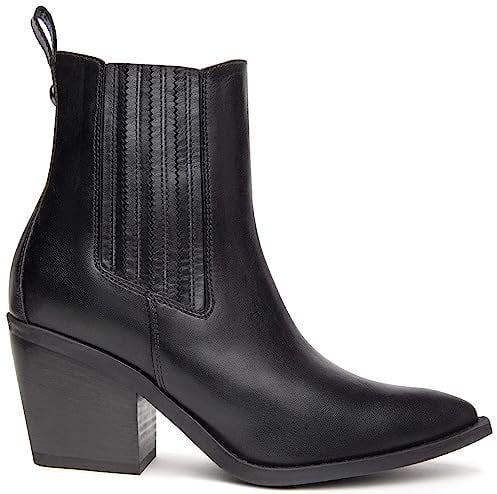 Nero Giardini I117100D Stivaletti Chelsea Donna in Pelle - Nero 36 EU