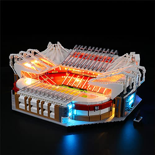 GEAMENT LED Licht-Set Kompatibel mit Lego Old Trafford Manchester United - Beleuchtungsset für Creator 10272 Baumodell (Modell-Set Nicht enthalten)