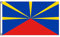 Stormflag Drapeau Région de la réunion 90x150cm Drapeau La Réunion 3x5ft polyester 90g avec œillets et Double couture