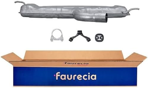 HELLA 8LD 366 036-611 Endschalldämpfer - Easy2Fit® Kit - hinten - einteilig - Set mit Anbauteilen - für u.a. VW TOURAN (1T3) 2.0 TDI