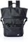 Tommy Jeans Sac à Dos Homme Daily Rolltop Backpack Bagage Cabine, Noir (Black), Taille Unique