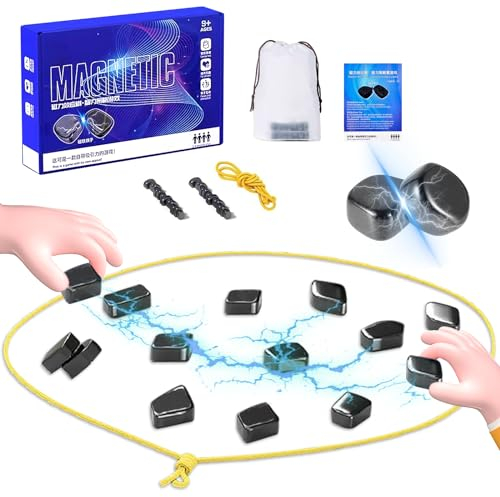 20pcs Magnetisches Schachspiel,Magnetischen Steinen,Kampfschach Mit Magnetisch,Magnetic Chess Game,Magnetisches Schachspiel, Reisen Schach Magnetisch, Puzzle Checkers Spiel Chess Toy for Kids