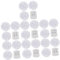 DOITOOL 7 Sätze Fernbedienungs-nachtlicht Möbel-led-lampen Led Schrankleuchte Schranklicht Mit Bewegungsmelder Led-treppenlichter Garderobenlampe Weiß Schlafzimmerbeleuchtung Dimmbar Pvc