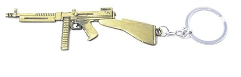z1 Pubg Schlüsselanhänger TOMMY GUN, automatisches Pistolengewehr, Schlüsselanhänger, Battle Royal, 10 cm, mehrfarbig, Large