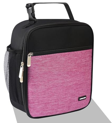 AYEANY Lunchbox, Lunchtasche für Männer und Frauen, isolierte Lunch-Tasche für Arbeit, Picknick, Reisen (dickes Violett)